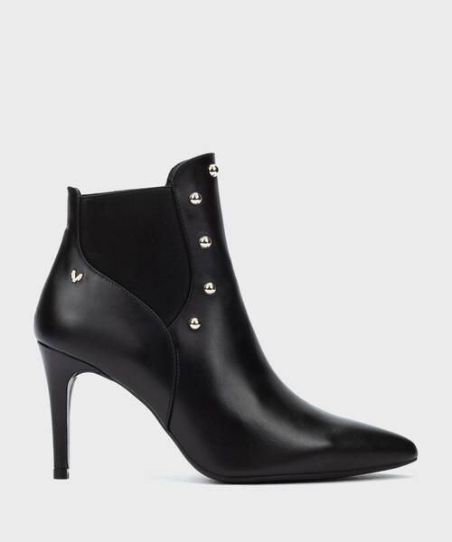 Heeled Ankle Boots | THELMA 1489-B179K | BLACK | Martinelli
