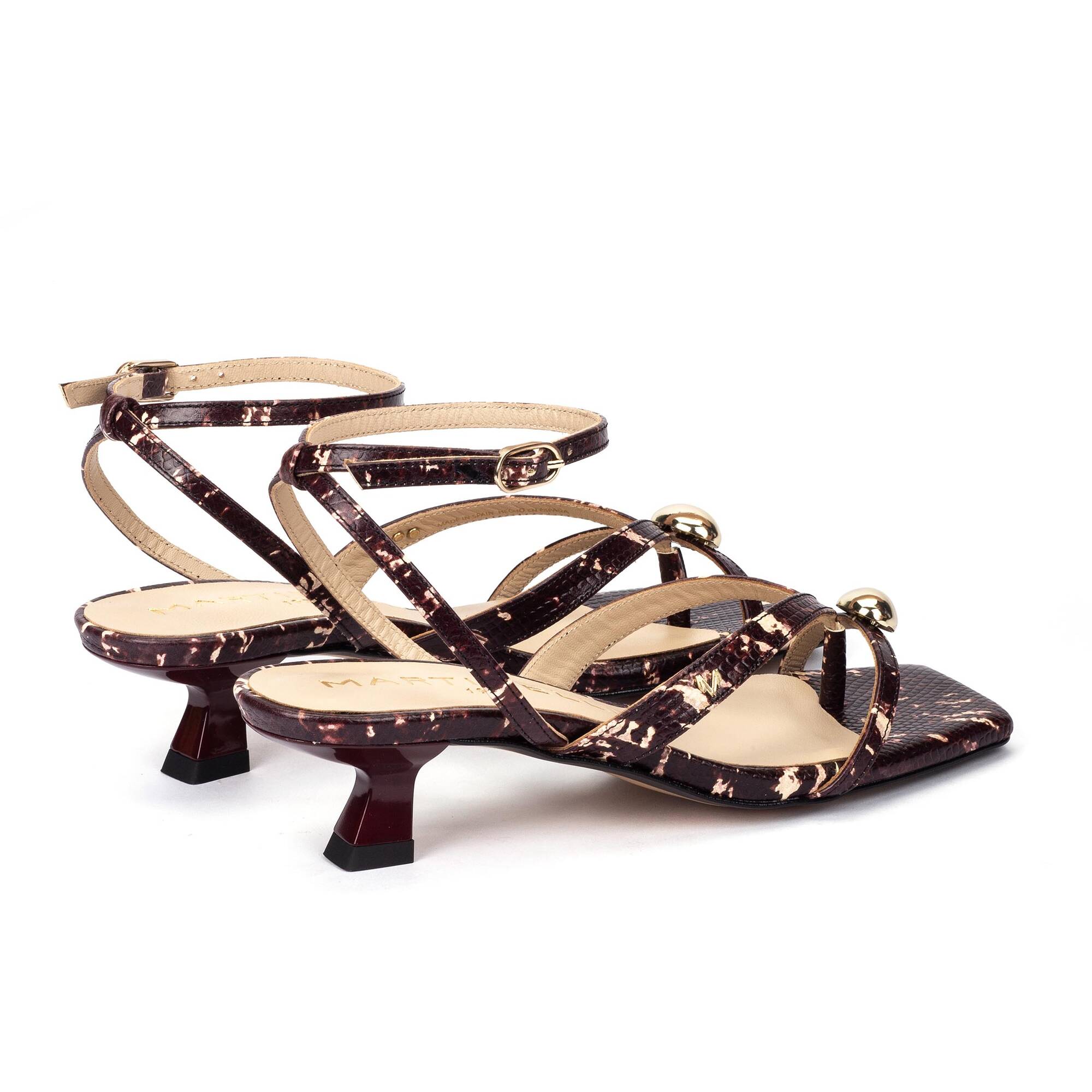 Heeled Sandals | BORROMEI S032-B590B, BURDEOS, large image number 30-S032-B590B_507_Martinelli_BORROMEI_BURDEOS_full.jpg | null