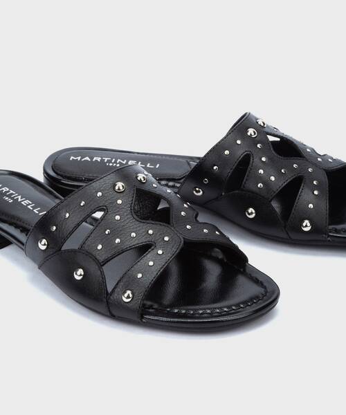 Sandalias planas | ELYSEES 1561-A675Z | BLACK | Martinelli