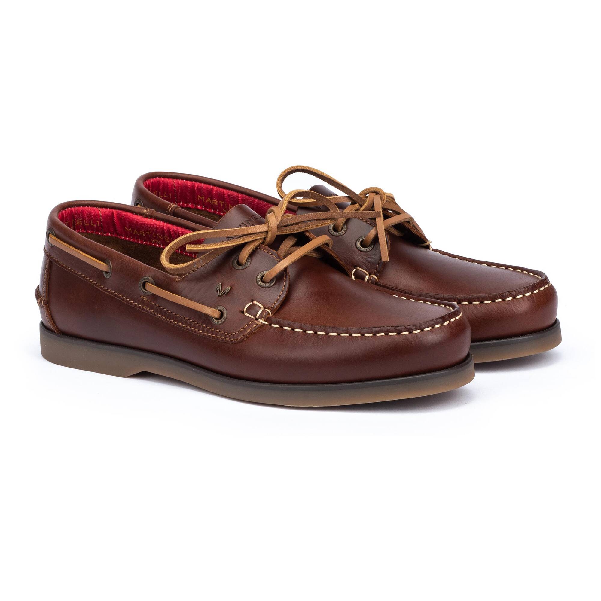 Boat shoes | HANS 1360-1145PYP, COGNAC, large image number 20-1360-1145PYP_201_Martinelli_HANS_COGNAC_full.jpg | null