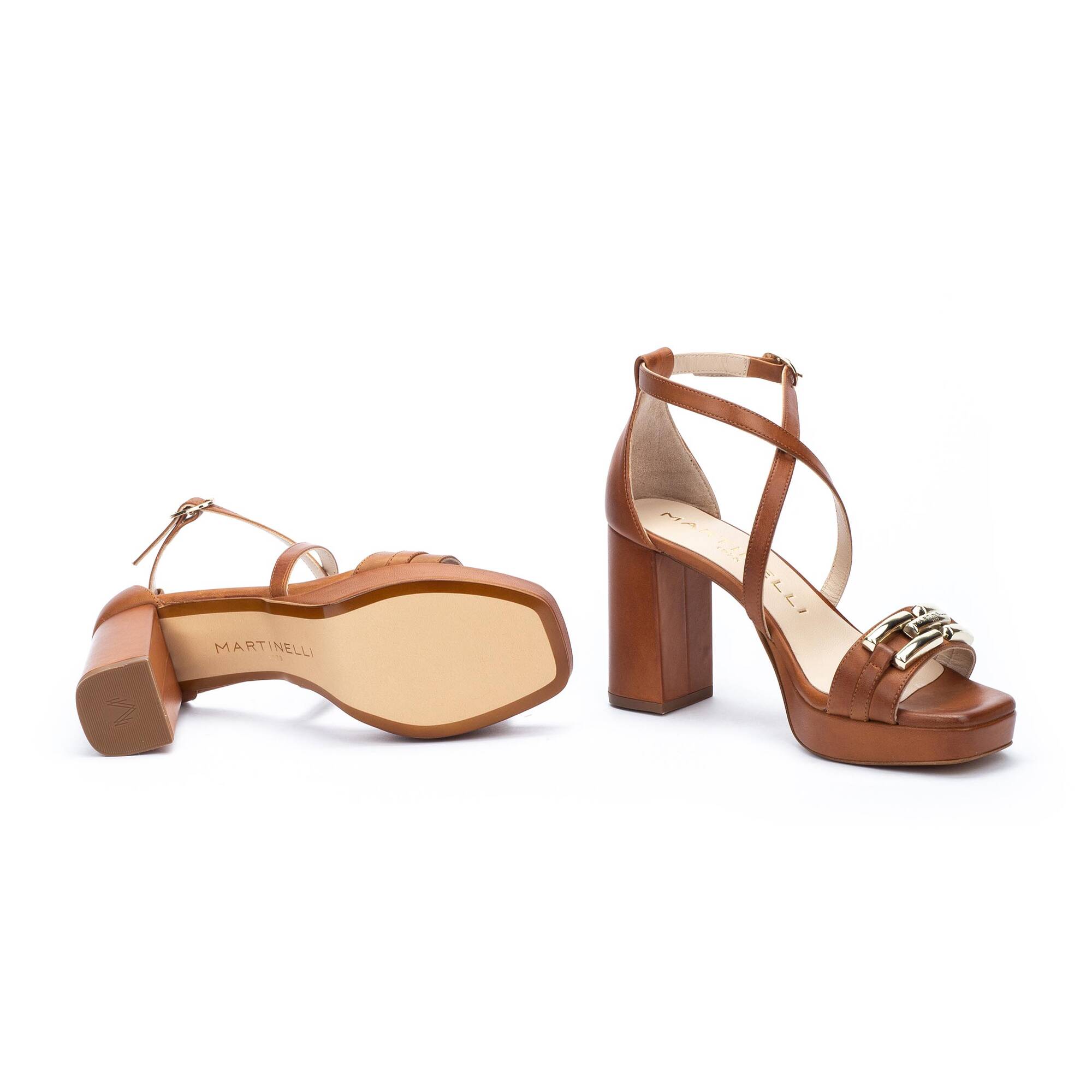 Sandalias tac&oacute;n | LAWRENCE 1685-B136C, BRANDY, large image number 70-1685-B136C_250_Martinelli_LAWRENCE_BRANDY_full.jpg | null