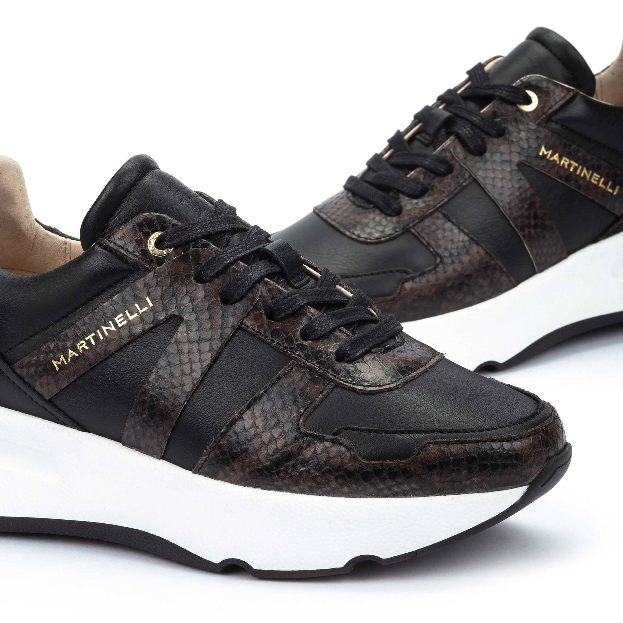 Baskets | RECOLETOS MT1571-A646Z2, BLACK, large image number 60-MT1571-A646Z2_000_Martinelli_RECOLETOS_BLACK_full.jpg | null