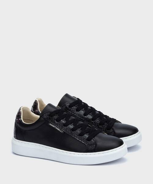 Sneakers | BOURGEOIS 1576-A586R | BLACK | Martinelli