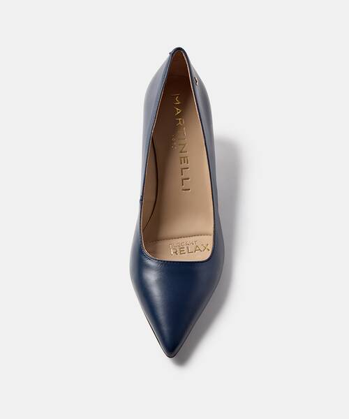 Women comfortable court shoes , FONTE 1749 , FONTE 1749-B247K , MARINO