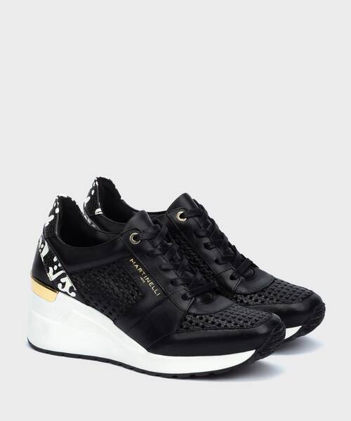 Sneakers | LAGASCA 1556-A555ZC | BLACK | Martinelli