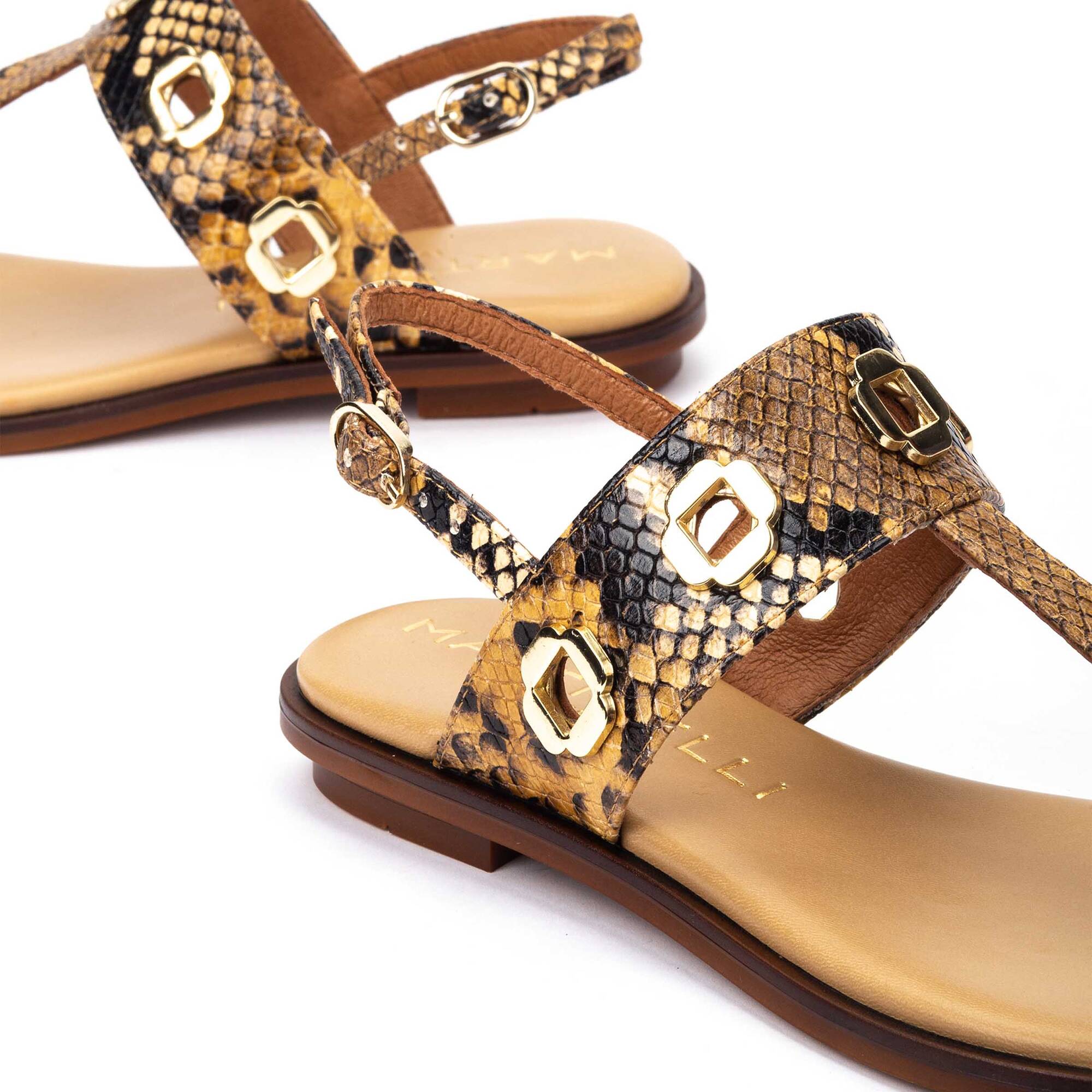 Flat Sandals | MAZZINI 1535-B252T, TAUPE, large image number 60-1535-B252T_817_Martinelli_MAZZINI_TAUPE_full.jpg | null