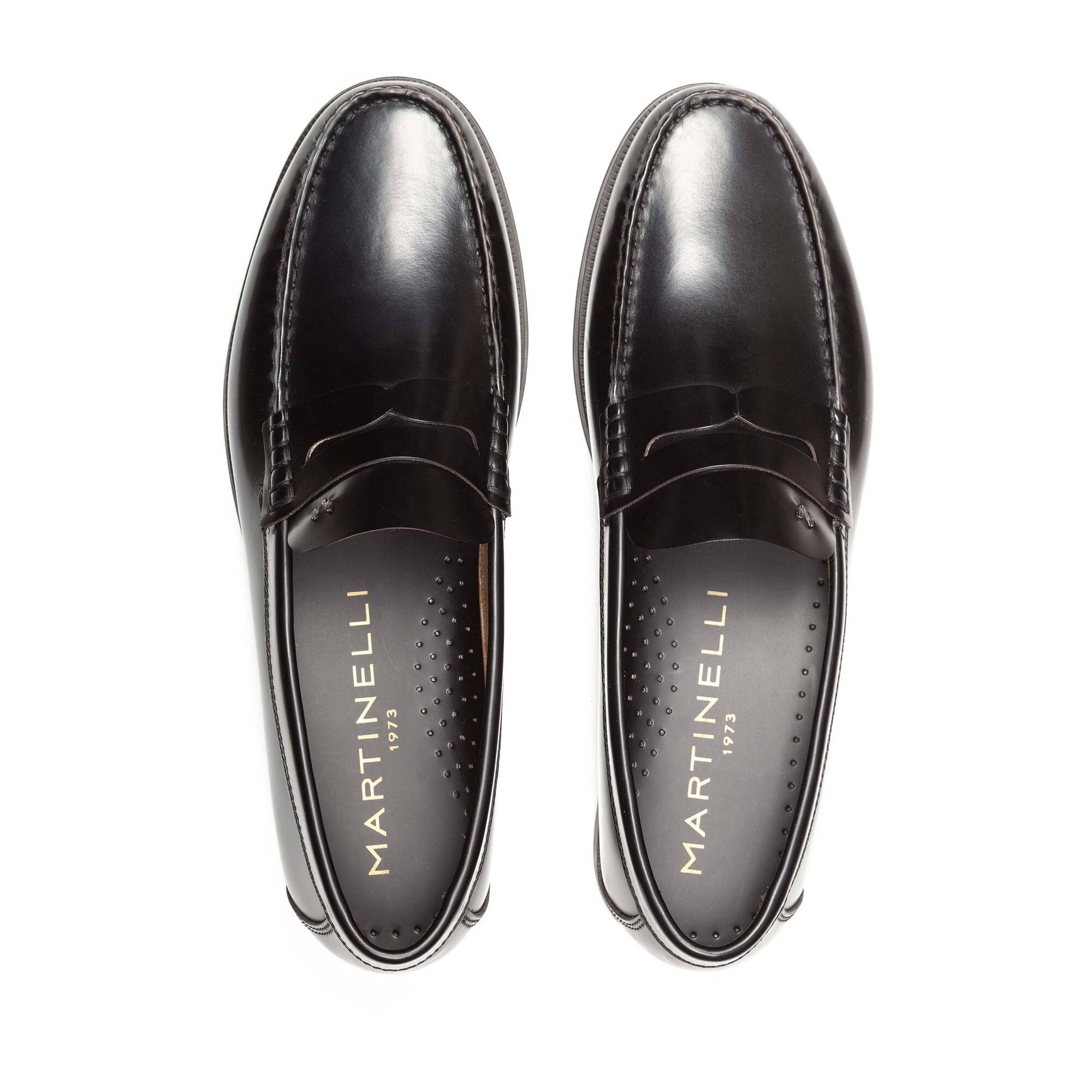Slip on Loafers | FORTHILL 1623-2761N, BLACK, large image number 100-1623-2761N_000_Martinelli_FORTHILL_BLACK_full.jpg | null