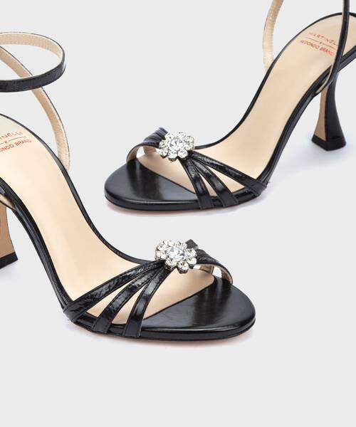 Heeled Sandals | CITRINO 1768-B440RN | BLACK | Martinelli