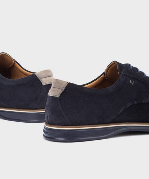 Shoes | DUOMO 1562-2648X | NAVY | Martinelli