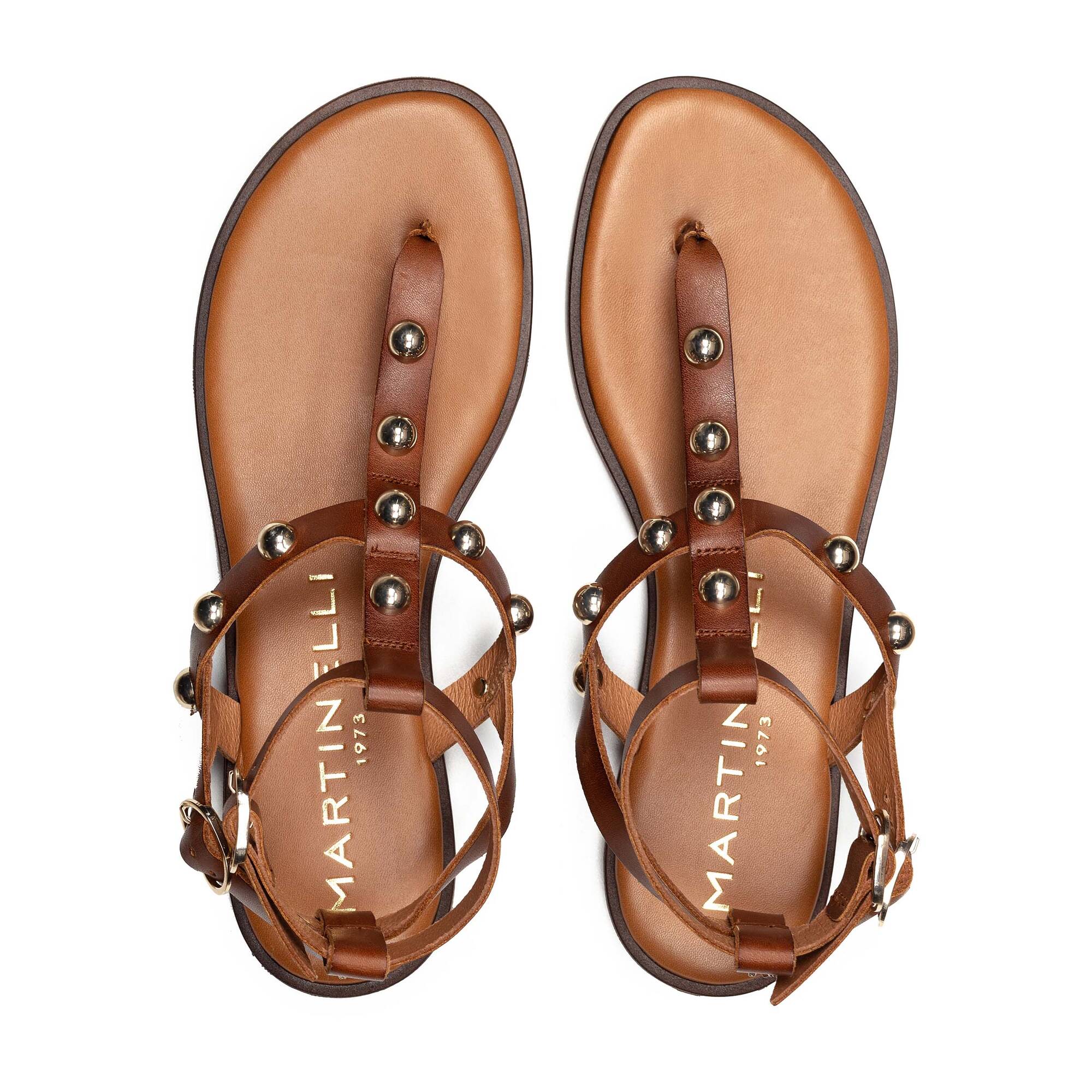 Flat Sandals | MAZZINI 1535-B158C, CUERO, large image number 100-1535-B158C_202_Martinelli_MAZZINI_CUERO_full.jpg | null
