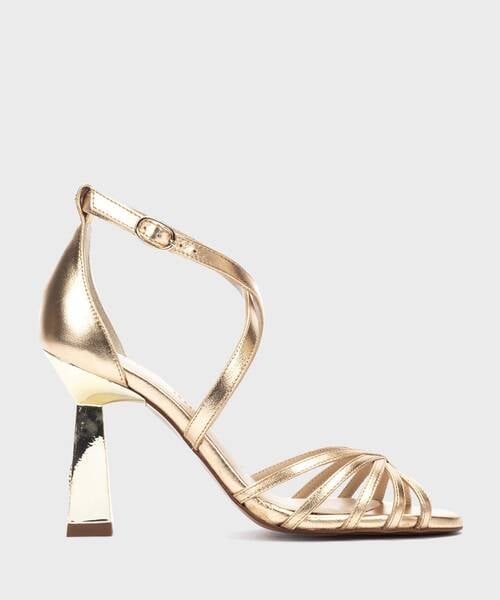 Heeled Sandals | LUPETTA 1703-B210S | GOLD | Martinelli