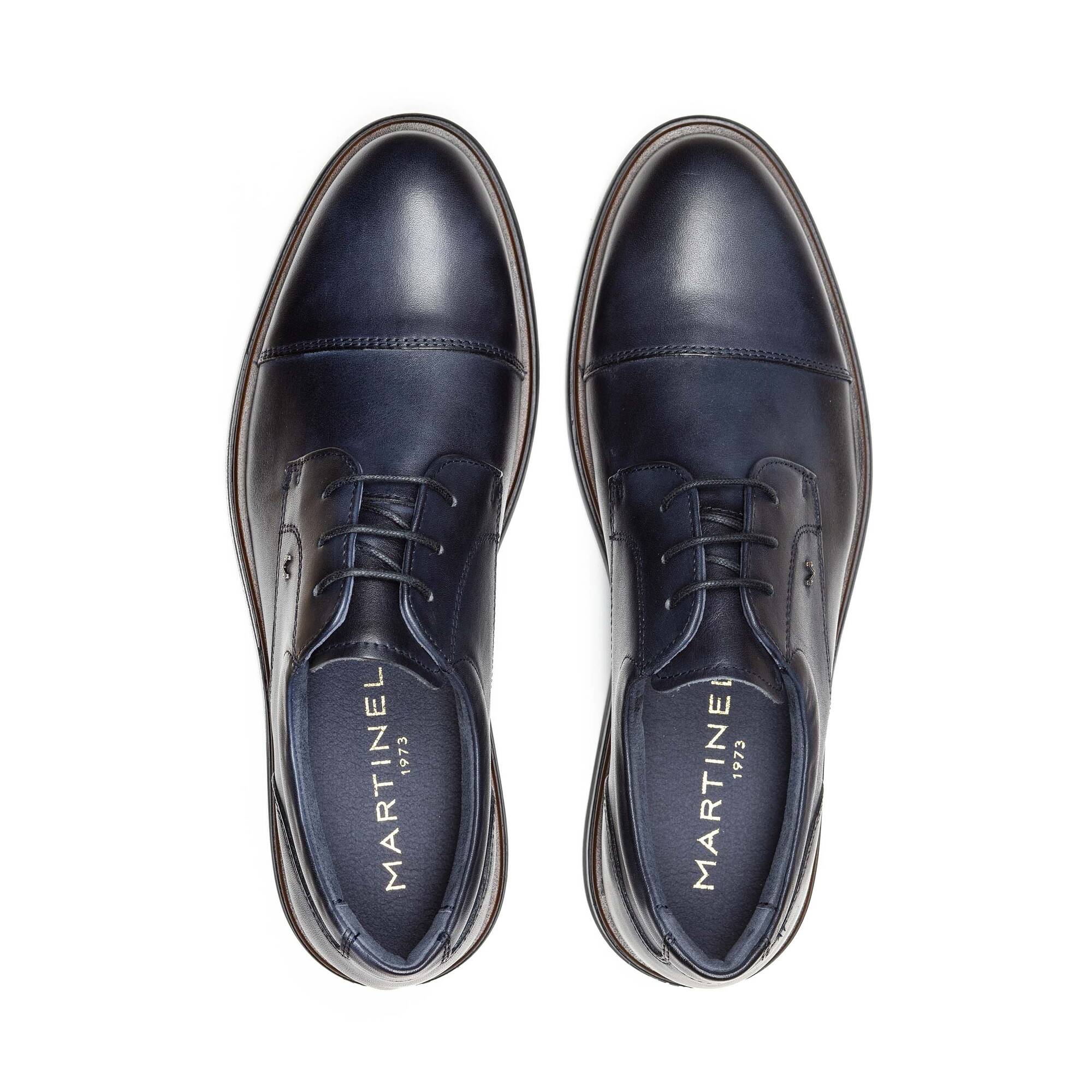Lace up shoes | DUOMO MT1562-2658C, BLUE, large image number 100-MT1562-2658C_300_Martinelli_DUOMO_BLUE_full.jpg | null