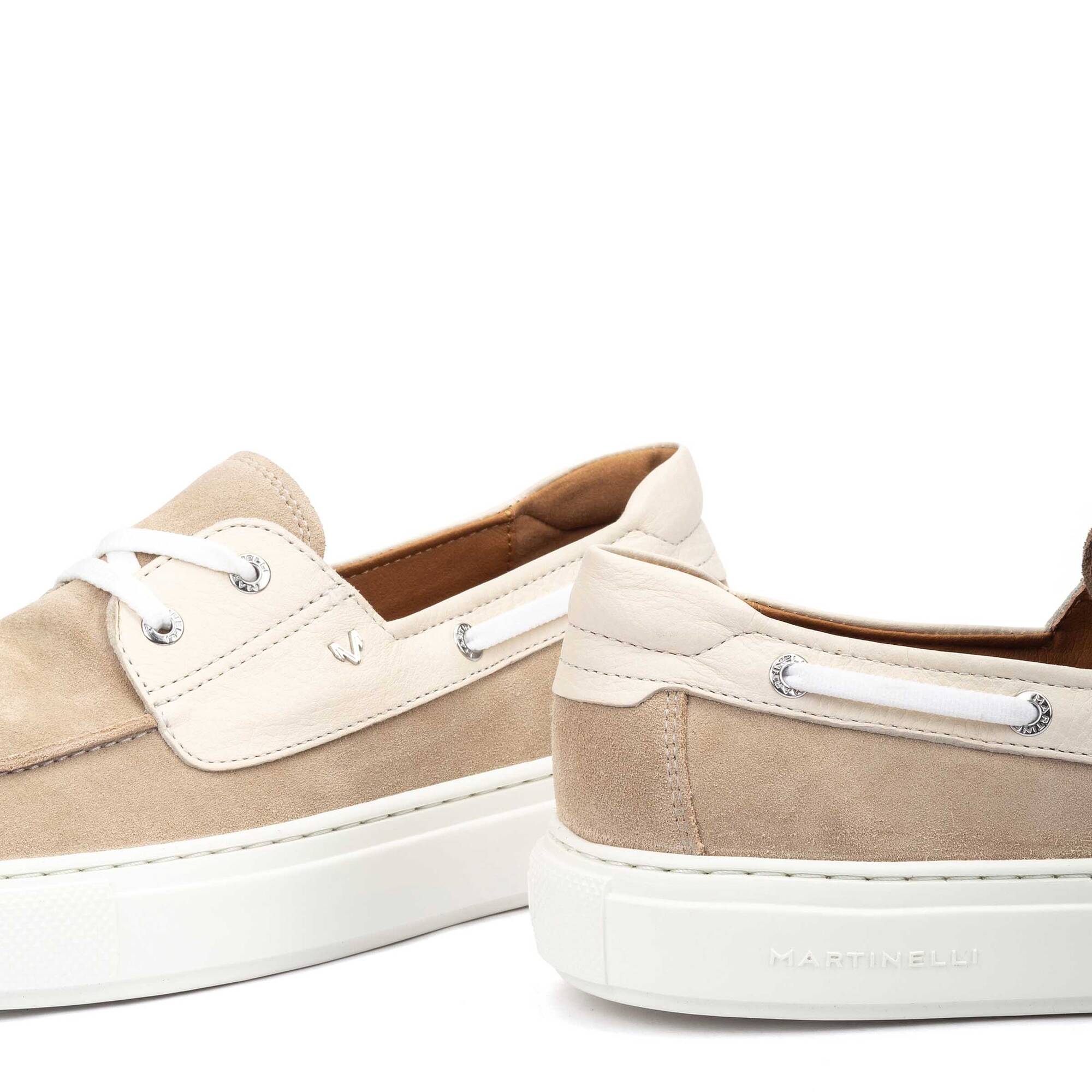 Boat shoes | HASTINGS 1738-2954WY, SANDSTONE, large image number 60-1738-2954WY_833_Martinelli_HASTINGS_SANDSTONE_full.jpg | null