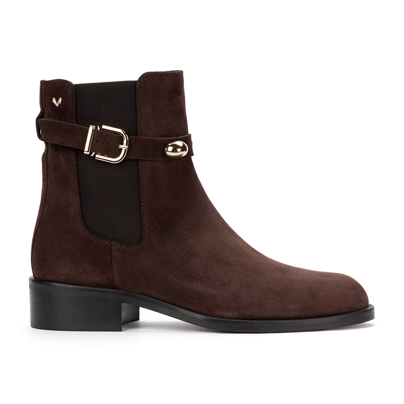 Martinelli Botines planos de piel RESSI 1718