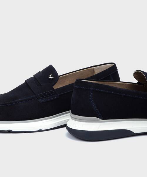 Slip on Loafers | WALDEN 1606-2741X | DARKBLUE | Martinelli