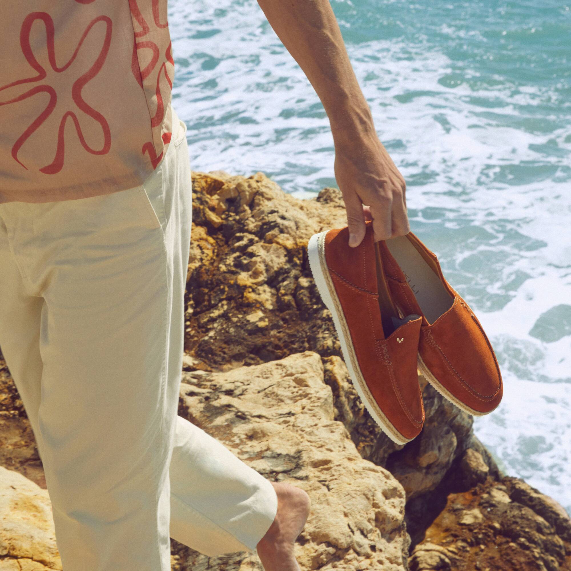 Slip on Loafers | THAMES 1694-2872W, PEACH, large image number 91-1694-2872W_702_Martinelli_THAMES_PEACH_full.jpg | null