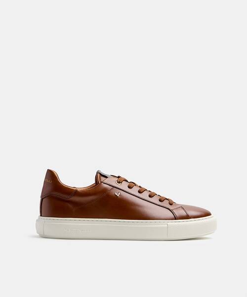 Men elegant sneaker , HASTINGS 1738 , HASTINGS 1738-2950ZY , CUERO