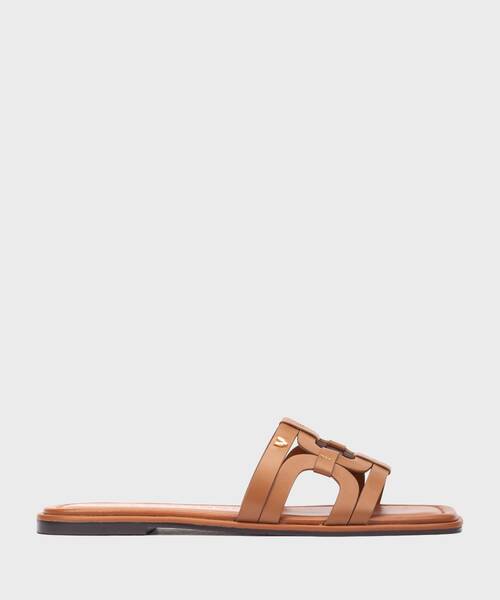 Platte sandalen | BELISARIO S034-B572CY | CUERO | Martinelli