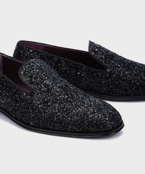 Slip on Loafers | CHARLESTOWN 1625-2771TG | BLACK | Martinelli