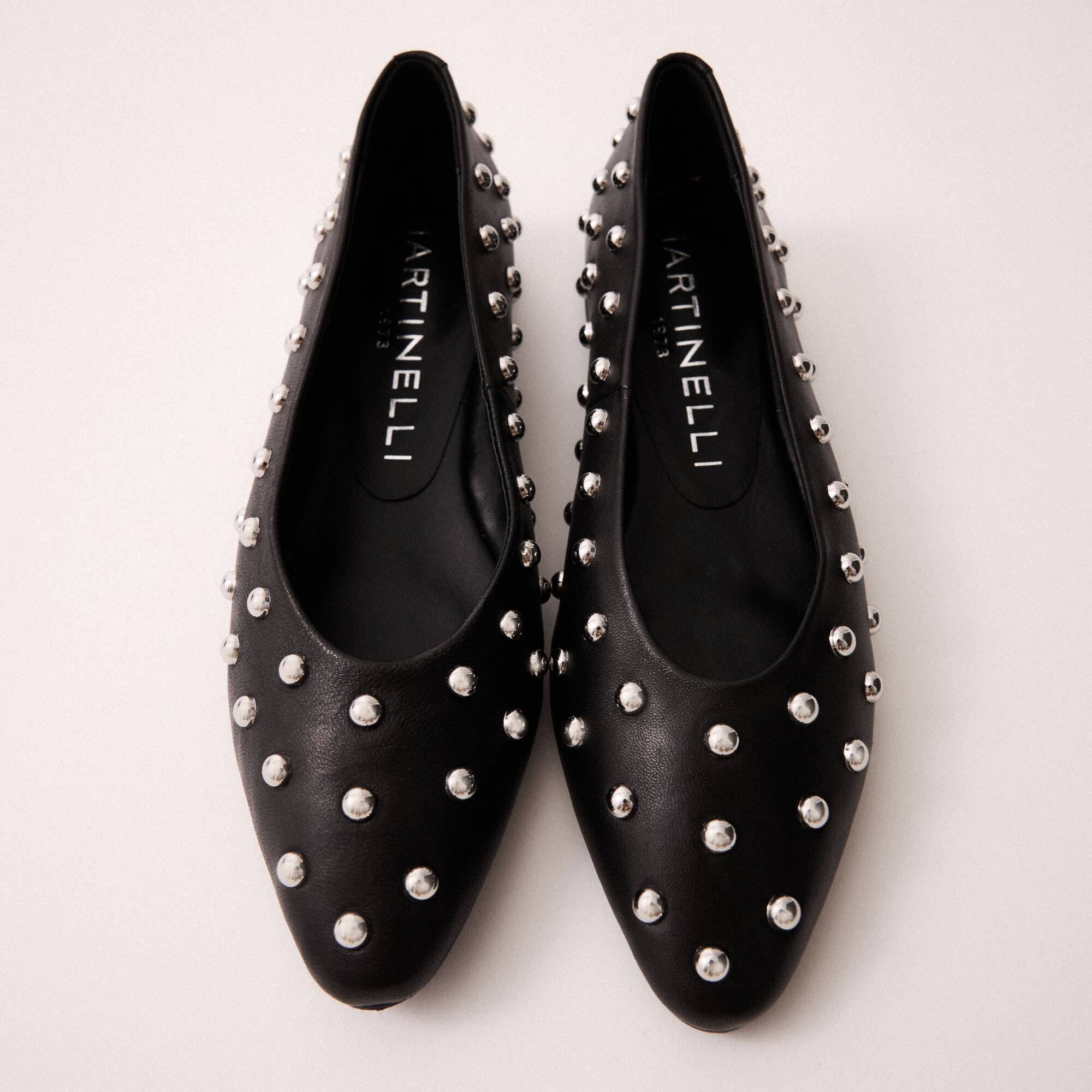 Ballet flats | VESCIA S009-B479PY, BLACK, large image number 91-S009-B479PY_000_Martinelli_VESCIA_BLACK_full.jpg | null