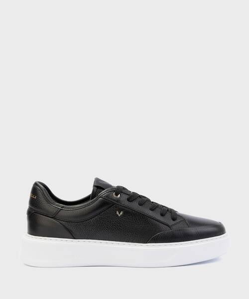 Men lightweight-sole sneakers , SULLIVAN C045 , SULLIVAN C045-Z013R , BLACK