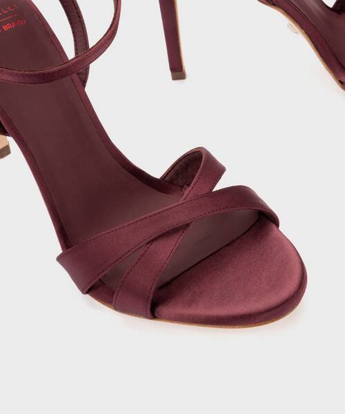 Heeled Sandals | DURATI S069-B725RT | BURDEOS | Martinelli
