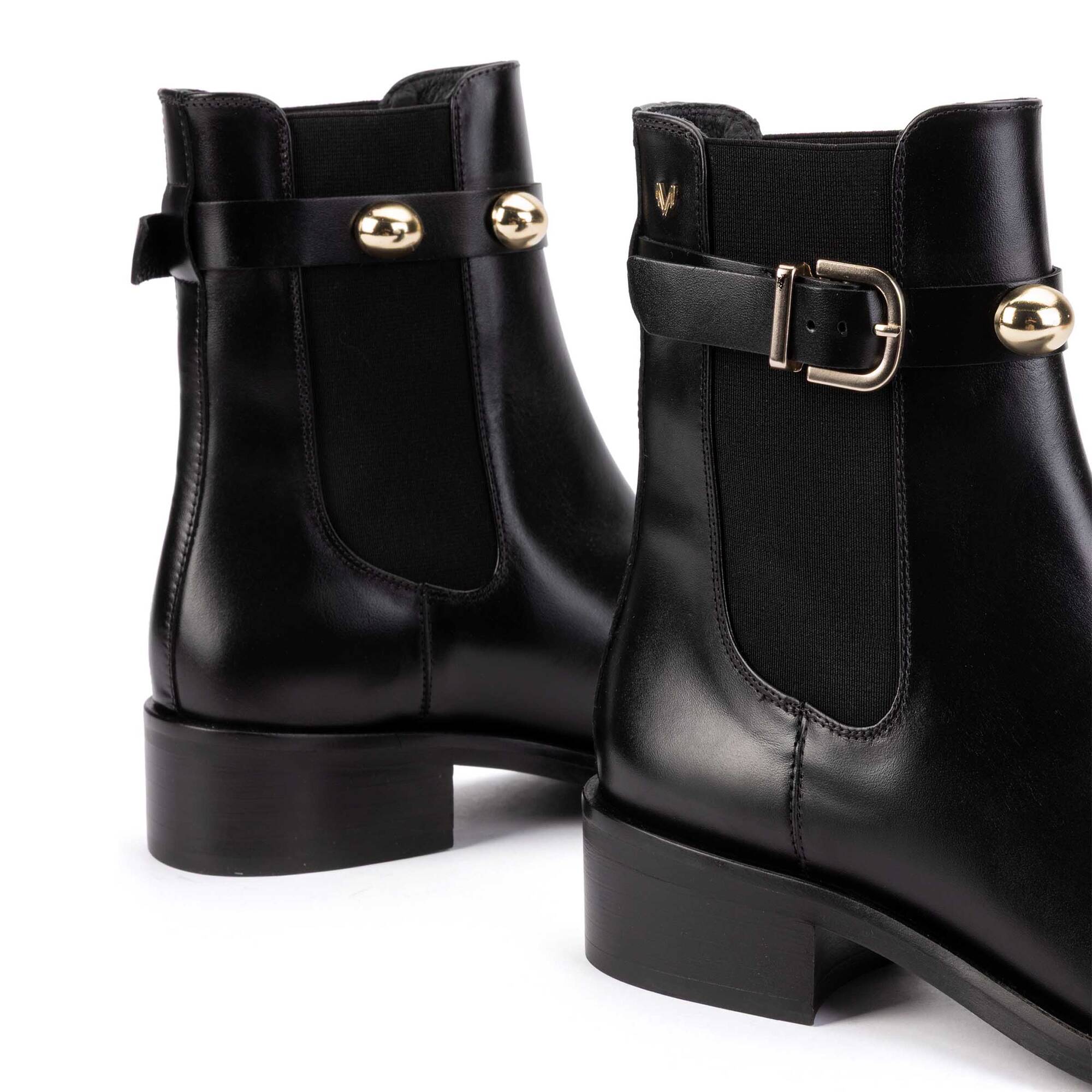 Flat ankle boots | RESSI 1718-A933K, BLACK, large image number 60-1718-A933K_000_Martinelli_RESSI_BLACK_full.jpg | null