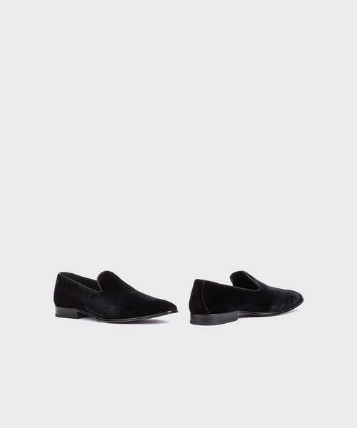 Slip on Loafers | BARTON 1144-2058TYM | BLACK | Martinelli
