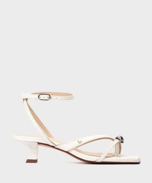 Heeled Sandals | BORROMEI S032-B590Z | CRUDO | Martinelli