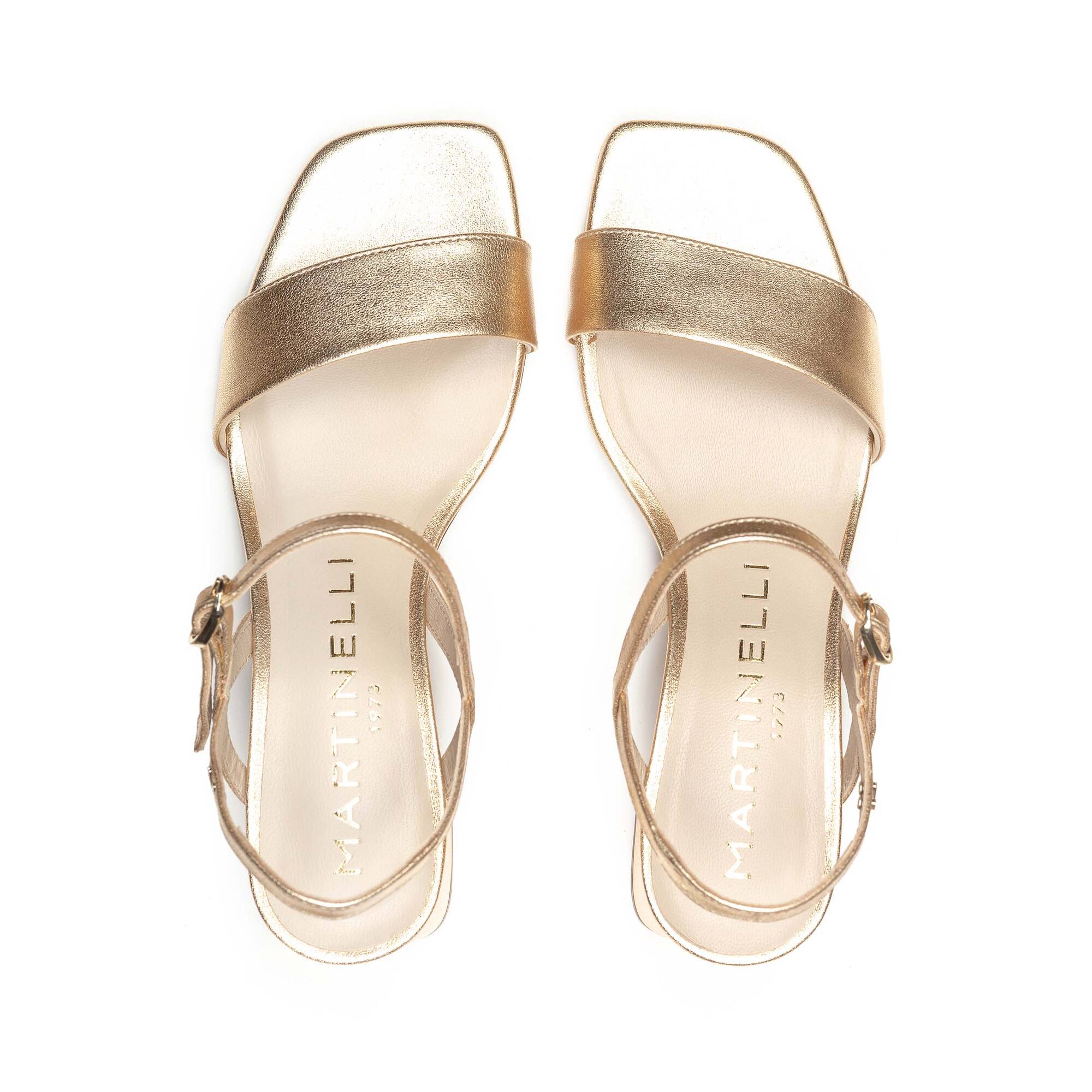 Sandalias tac&oacute;n | VETTABBIA 1751-B363S, GOLD, large image number 100-1751-B363S_773_Martinelli_VETTABBIA_GOLD_full.jpg | null