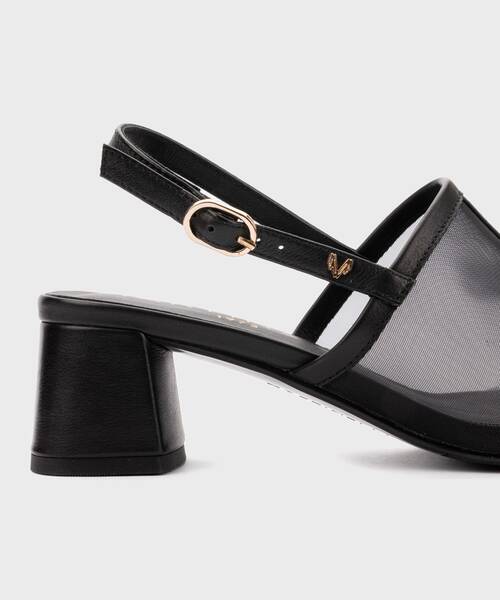 Heeled Sandals | VETTABBIA S051-B420PY | BLACK | Martinelli