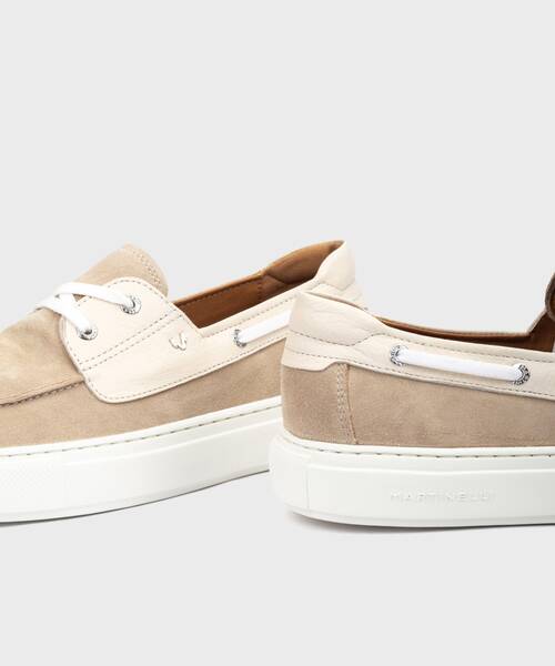 Boat shoes | HASTINGS 1738-2954WY | SANDSTONE | Martinelli