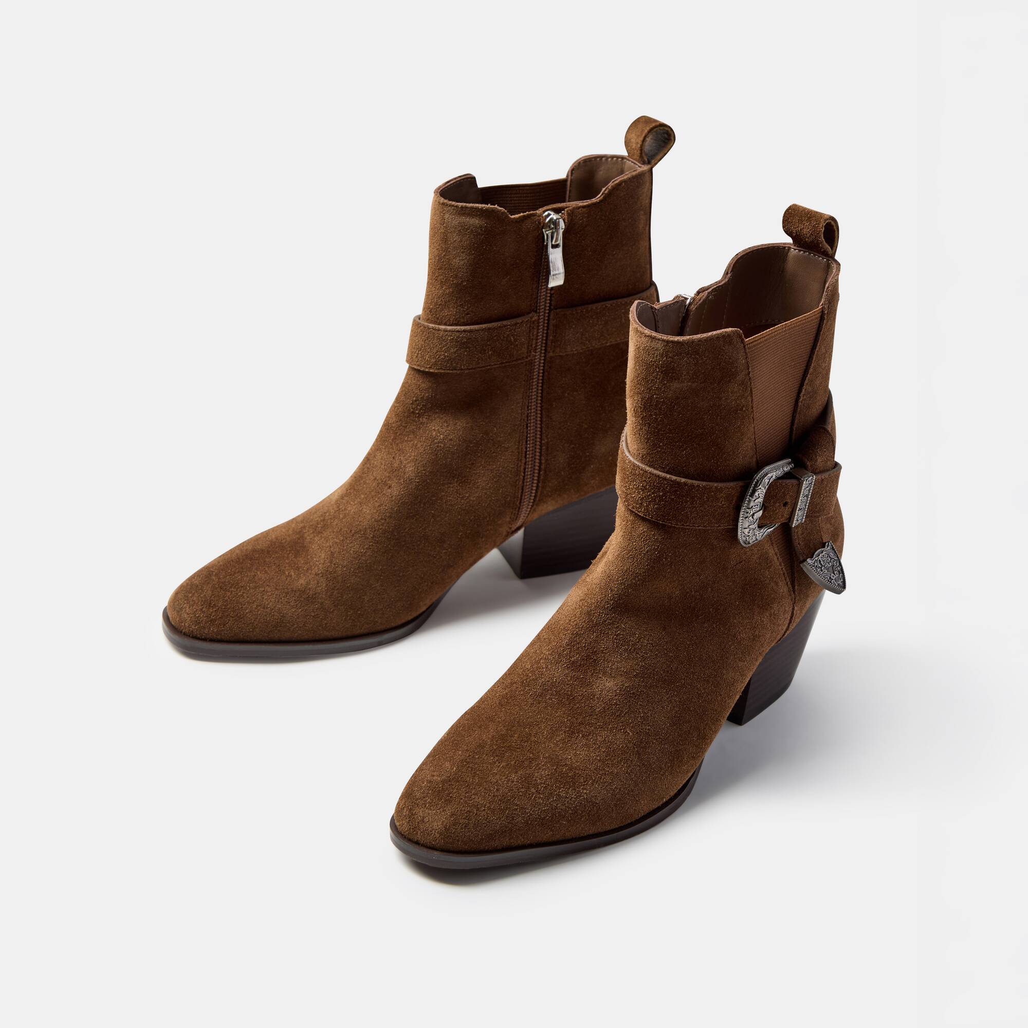 Heeled Ankle Boots | JEANNE S064-B685XY, TABACO, large image number 20-S064-B685XY_123_Martinelli_JEANNE_TABACO_full.jpg | null