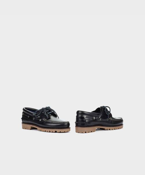 Boat shoes | AUSTIN 1285-1585PYP | BLACK | Martinelli