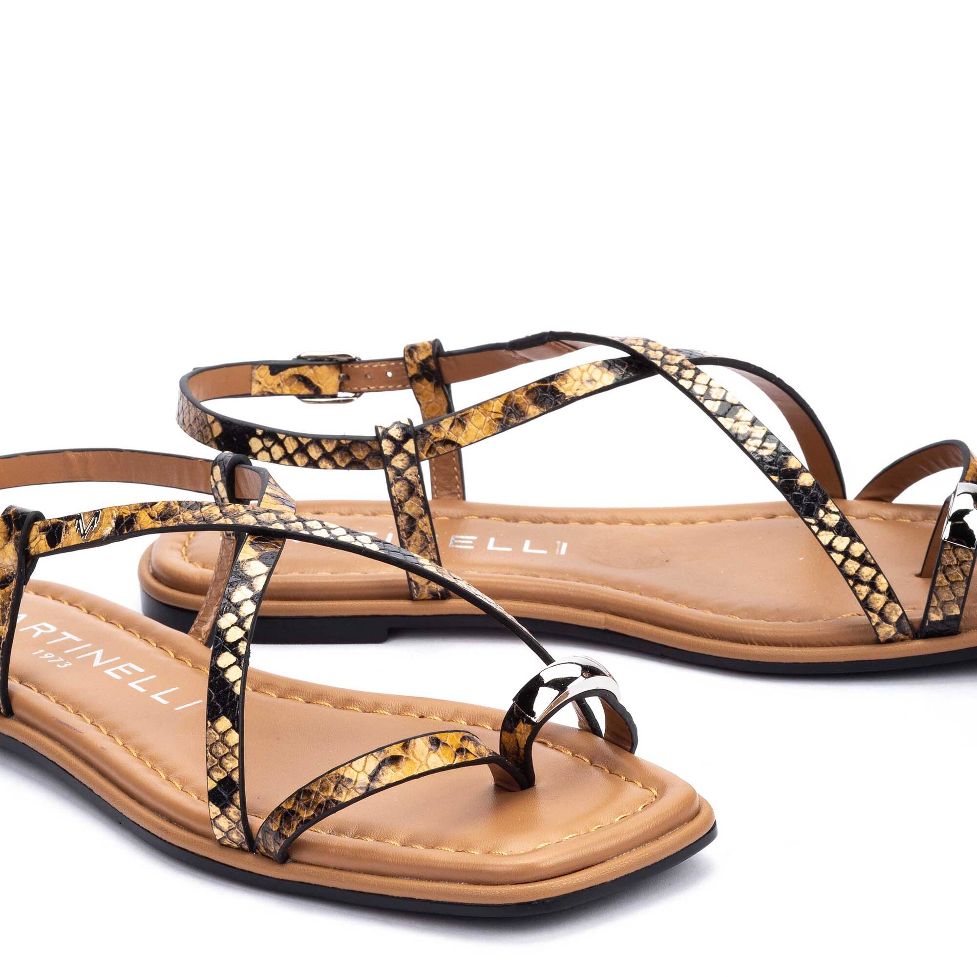 Sandales plates | BELISARIO S034-B571SY, TAUPE, large image number 60-S034-B571SY_817_Martinelli_BELISARIO_TAUPE_full.jpg | null