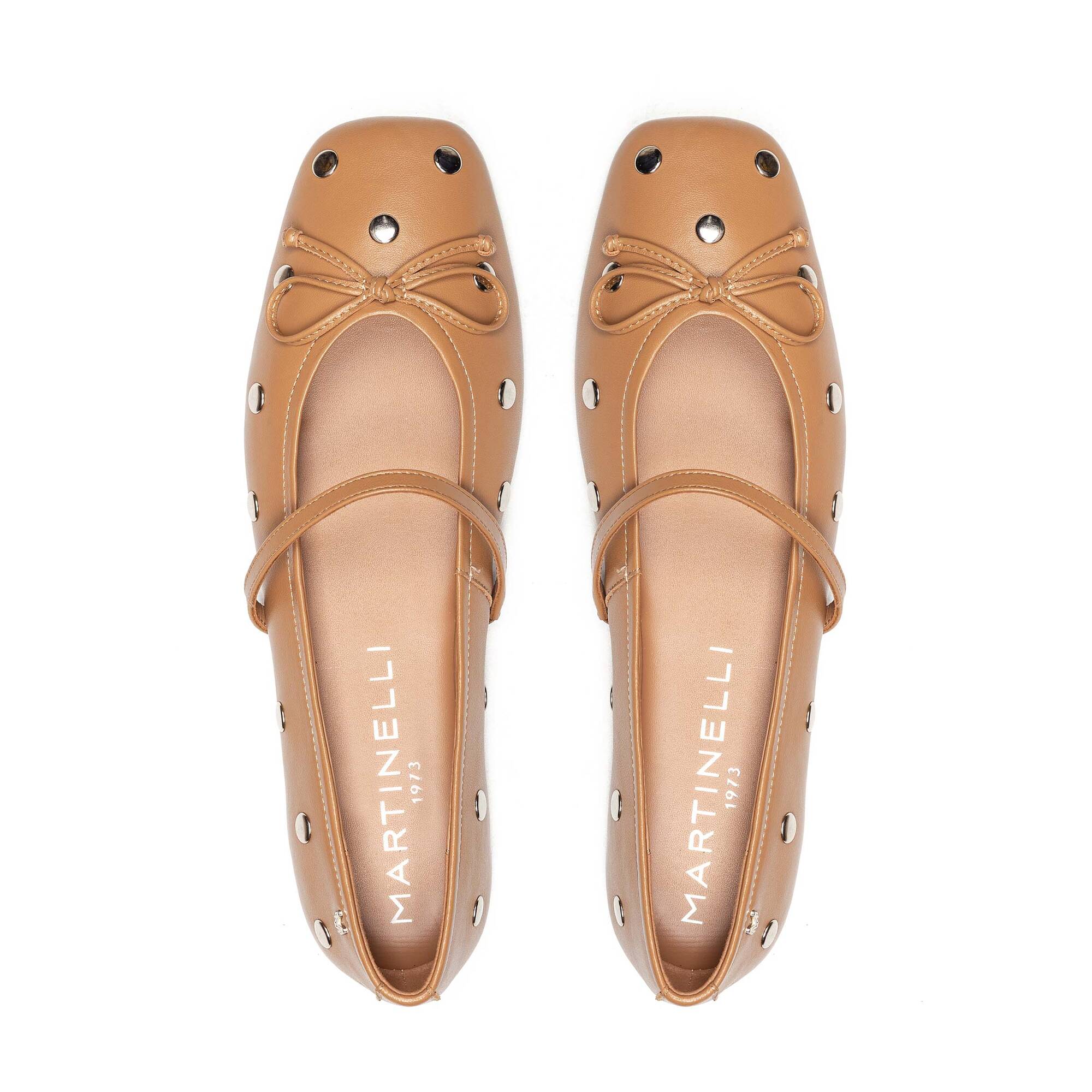 Ballet flats | VIADANA S022-B517PY, CAMEL, large image number 100-S022-B517PY_751_Martinelli_VIADANA_CAMEL_full.jpg | null