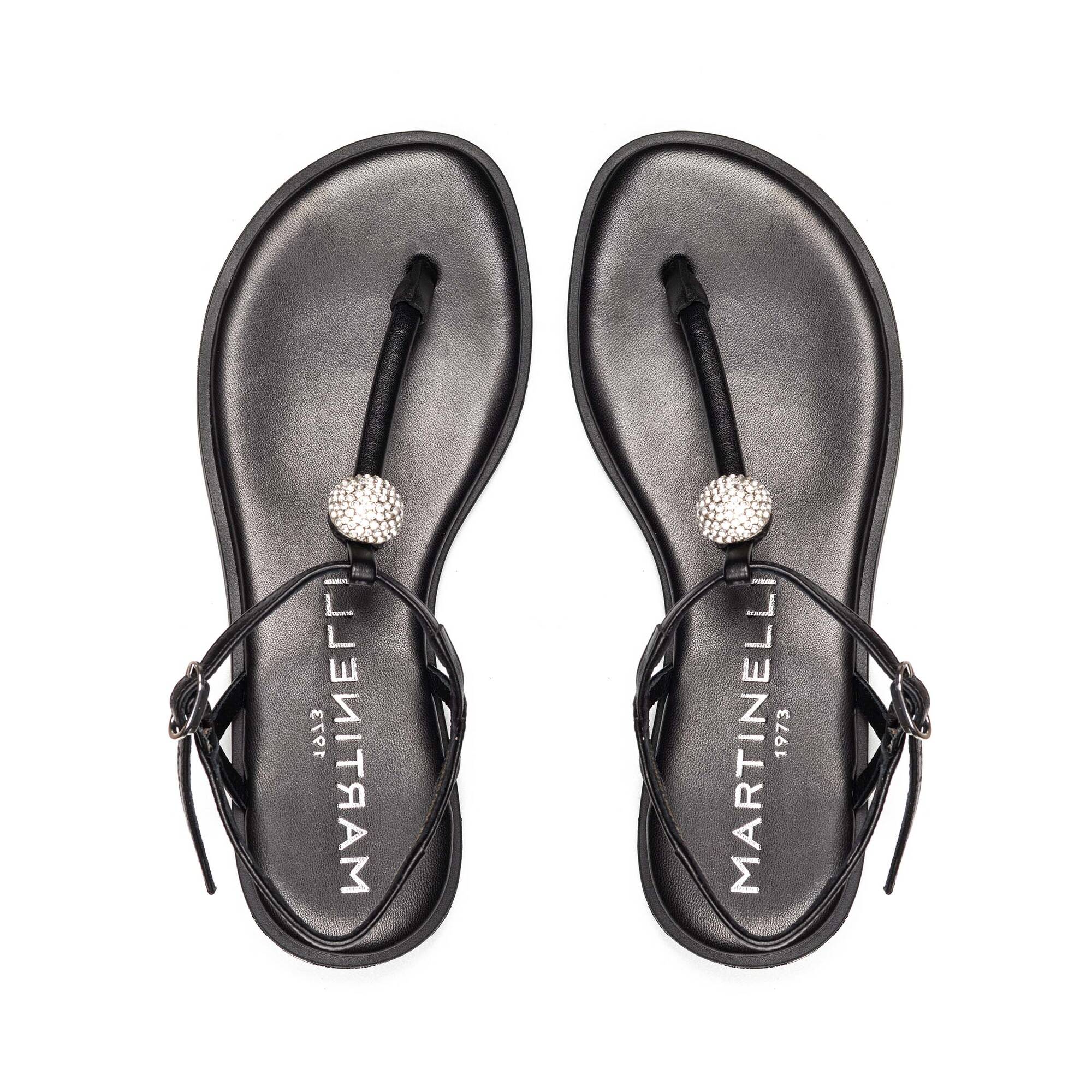 Sandales plates | MAZZINI 1535-B253Z, BLACK, large image number 100-1535-B253Z_000_Martinelli_MAZZINI_BLACK_full.jpg | null