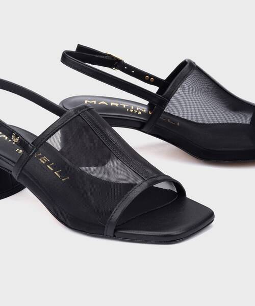 Sandalias tac&oacute;n | VETTABBIA 1751-B420Z | BLACK | Martinelli