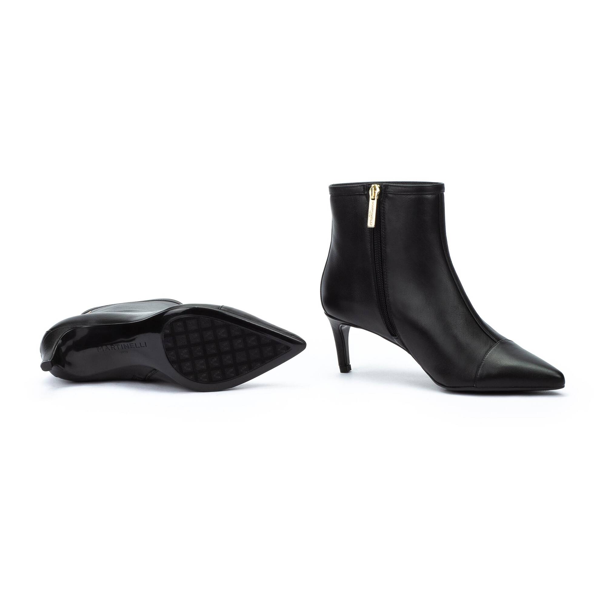 Heeled Ankle Boots | FONTE 1749-B268Z, BLACK, large image number 70-1749-B268Z_000_Martinelli_FONTE_BLACK_full.jpg | null