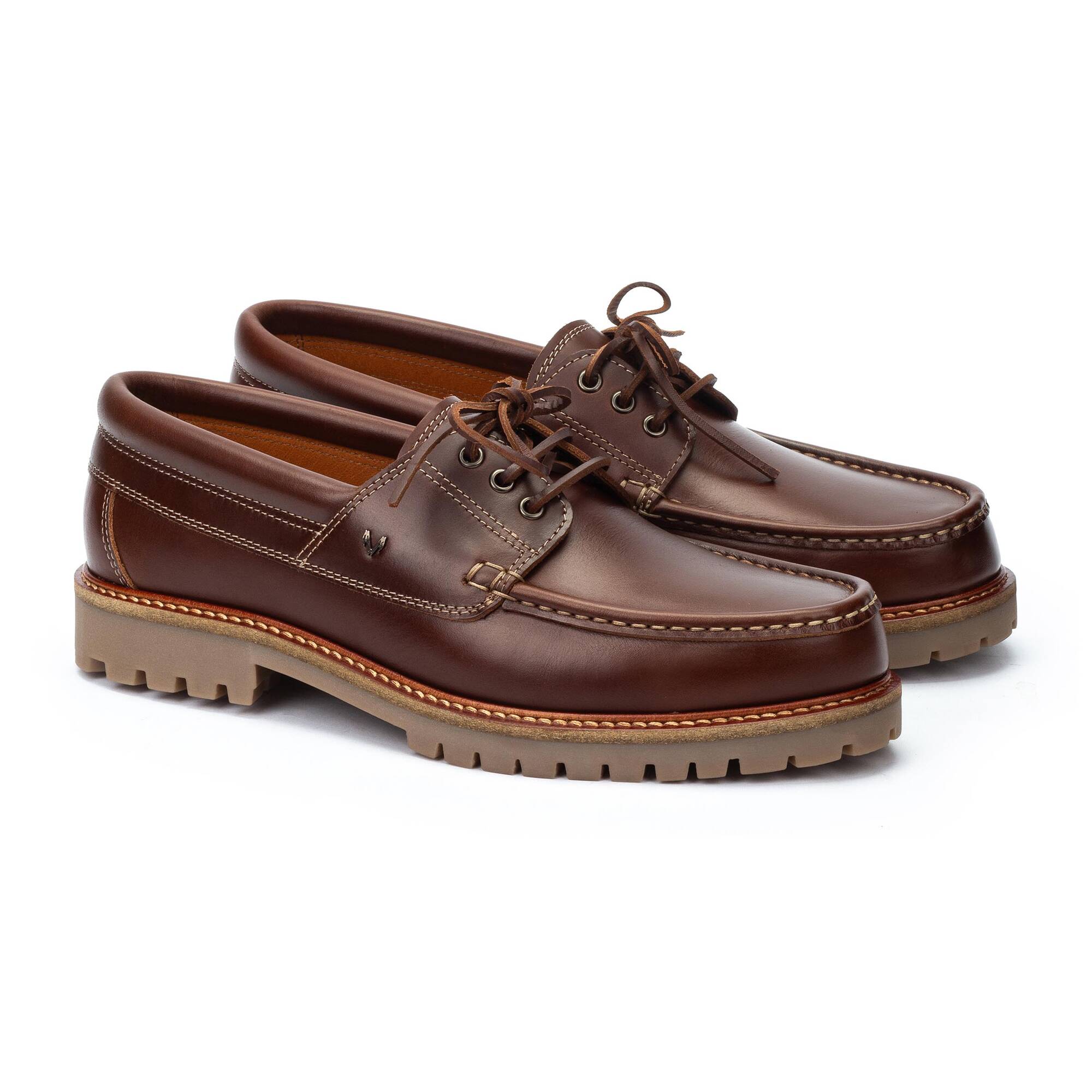 Boat shoes | GLENMORE C014-2980PY, COGNAC, large image number 20-C014-2980PY_201_Martinelli_GLENMORE_COGNAC_full.jpg | null