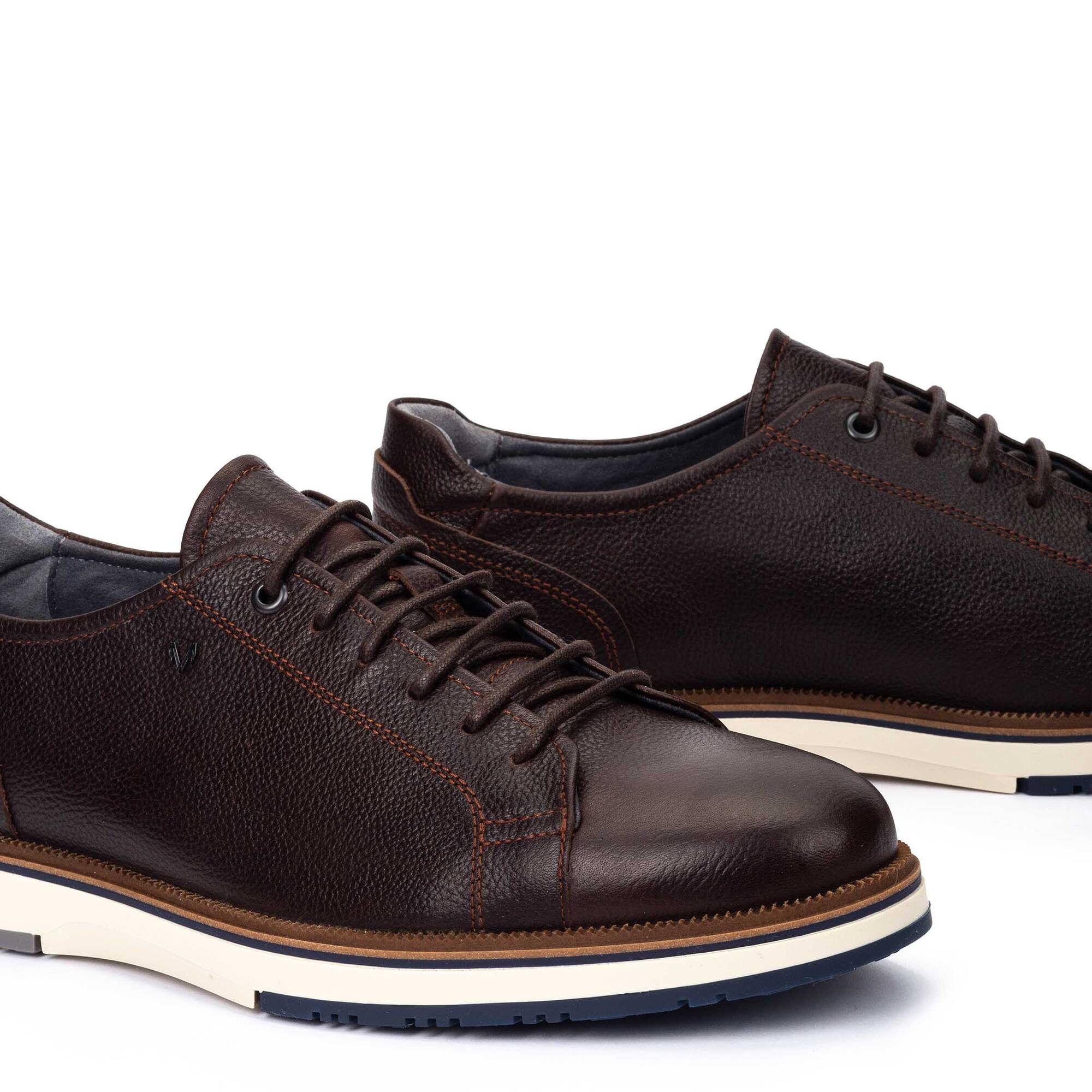 Lace up shoes | FULTON C003-2971N, DARKBROWN, large image number 60-C003-2971N_132_Martinelli_FULTON_DARKBROWN_full.jpg | null