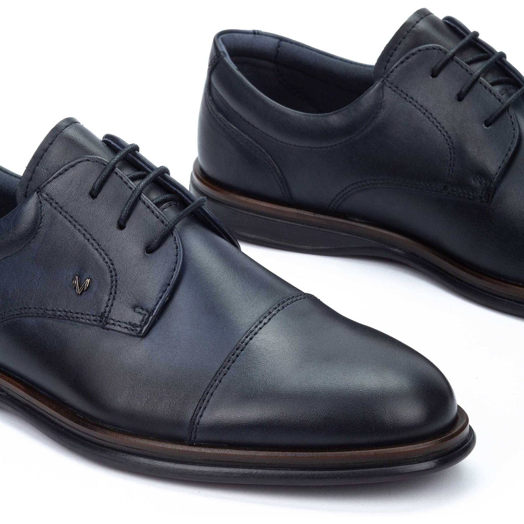 Lace up shoes | DUOMO MT1562-2658C, BLUE, large image number 60-MT1562-2658C_300_Martinelli_DUOMO_BLUE_full.jpg | null