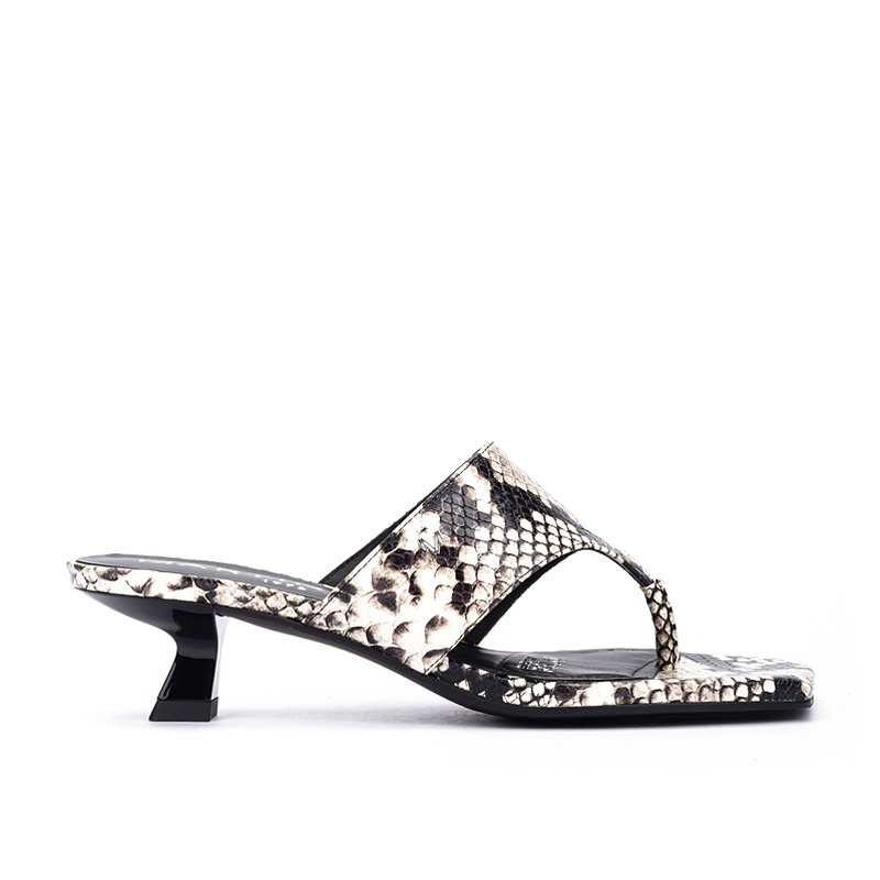 Martinelli Sandalias tacón de piel BORROMEI S032