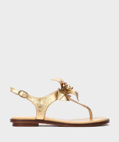 Flat Sandals | MAZZINI 1535-B251N | ORO | Martinelli
