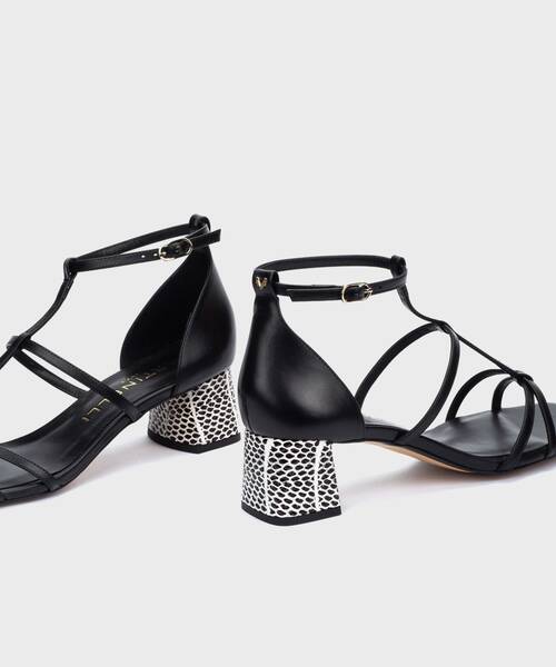 Heeled Sandals | VETTABBIA 1751-B421PA | BLACK | Martinelli