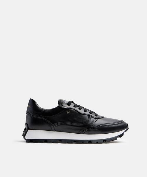 Zapatilla elegante  para hombre , PARKWAY 1755 , PARKWAY 1755-2955P , BLACK