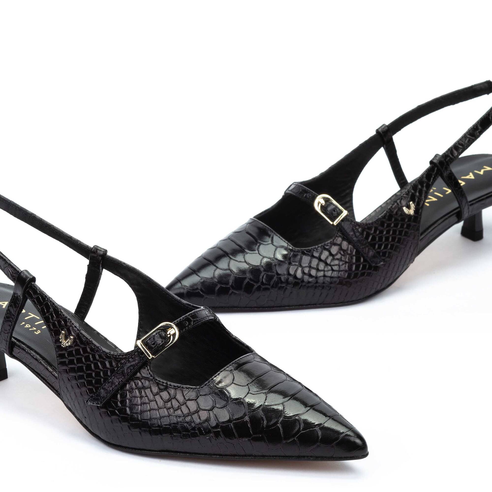 Court Shoes | GAETA 1746-B385F, BLACK, large image number 60-1746-B385F_000_Martinelli_GAETA_BLACK_full.jpg | null