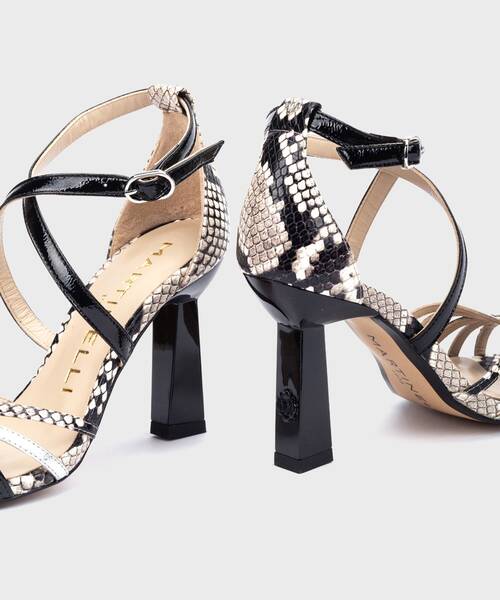 Heeled Sandals | LUPETTA 1703-B210T | BLACK | Martinelli