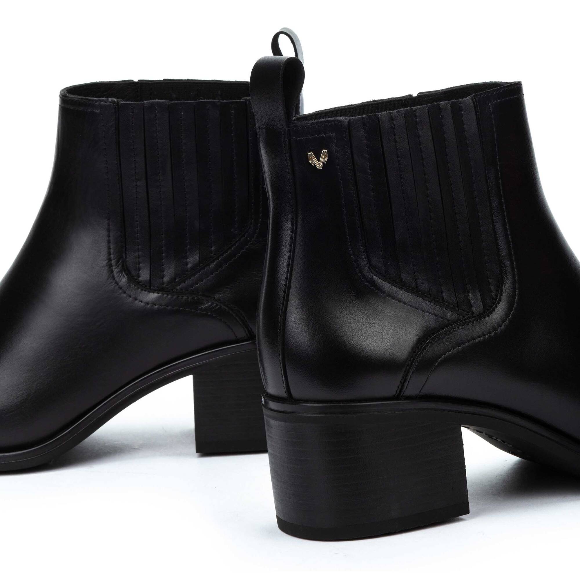 Heeled Ankle Boots | ZINNIA 1603-A922K, BLACK, large image number 60-1603-A922K_000_Martinelli_ZINNIA_BLACK_full.jpg | null