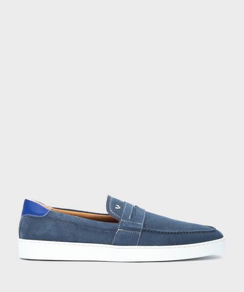 Slip on Loafers | STAMFORD 1686-2881W | AZULMAR | Martinelli